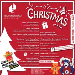 christmas at eul 2023 afiş