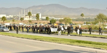 Sendikaların yürüyüşü