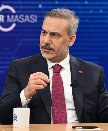 Dışişleri Bakanı Fidan, AA Editör Masası'na konuk oldu
