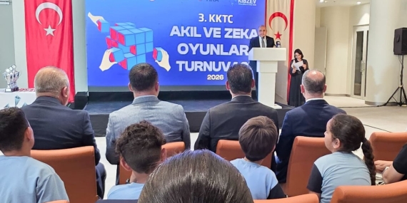 KKTC'de 3. Akıl ve Zeka Oyunları Turnuvası yapıldı