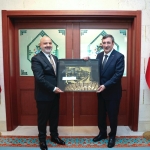 Prof. Dr. Tamer Şanlıdağ ve Cevdet Yılmaz