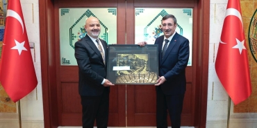 Prof. Dr. Tamer Şanlıdağ ve Cevdet Yılmaz