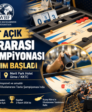 13. Merit Açık Uluslararası Tavla Şampiyonası (1)