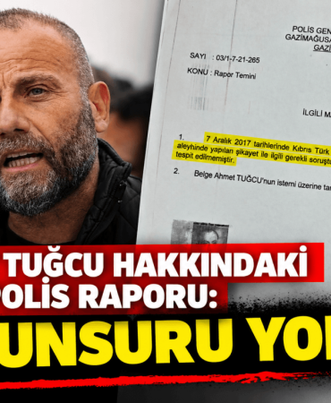 Ahmet Tuğcu Hakkında Polis Raporu (1)