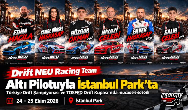 Altı Pilotuyla İstanbul Park’ta (1)