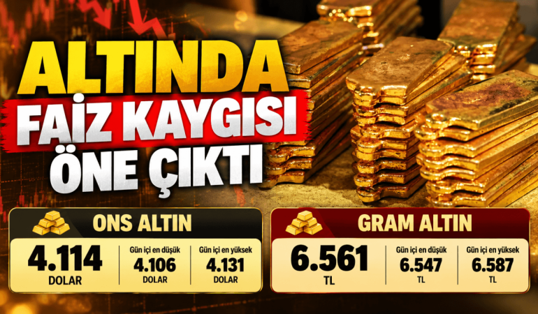 Altında Faiz Kaygısı Öne Çıktı (1)