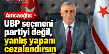 Amcaoğlu’ndan UBP Seçmenine Mesaj (1)