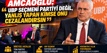 Amcaoğlu’ndan UBP Seçmenine Mesaj (1)