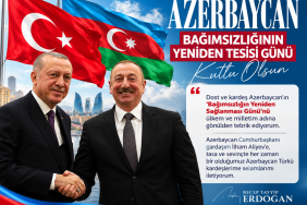 Azerbaycan Bağımsızlığı Kutlama Posteri