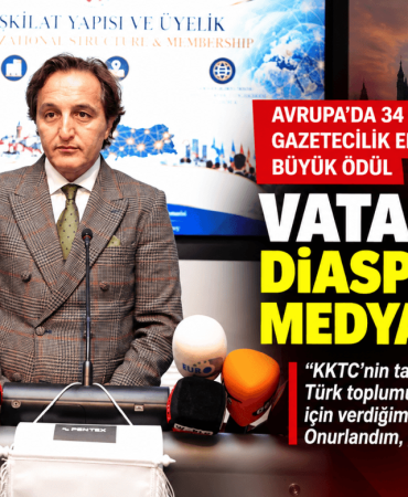 Basın Toplantısında Diaspora Medya Ödülü (1)