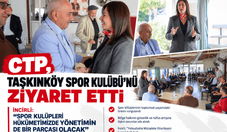 CTP Taşkınköy Spor Kulübü Ziyareti