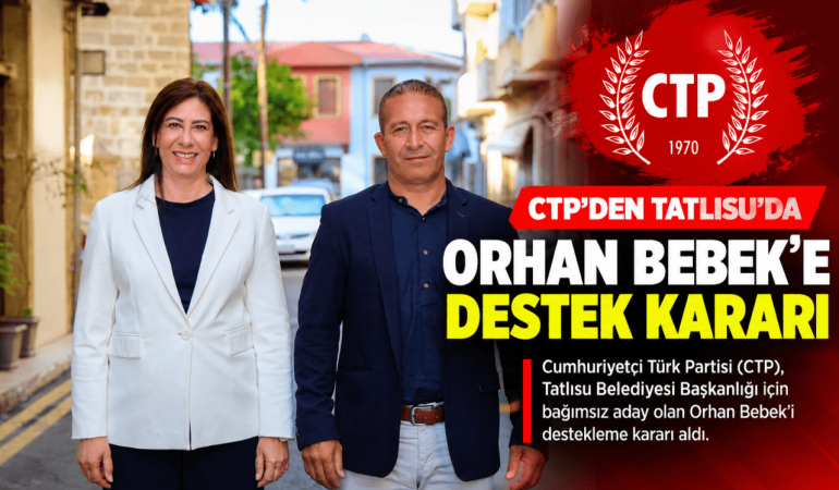 CTP Tatlısu’da Orhan Bebek’e Destek (1)