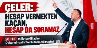 Çeler_ Hesap Vermekten Kaçanlara Mesaj (1)