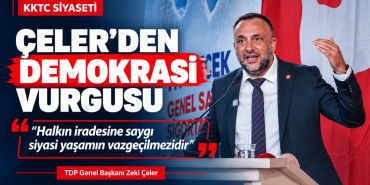 Çeler’den Demokrasi Vurgusu (1)