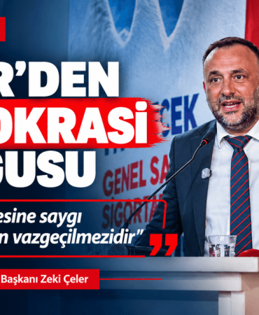 Çeler’den Demokrasi Vurgusu (1)