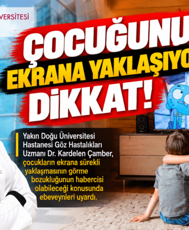 Çocuğunuz Ekrana Yaklaşıyorsa Dikkat! (1)