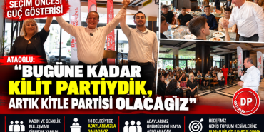 DP’nin Girne’deki Güç Gösterisi