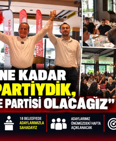 DP’nin Girne’deki Güç Gösterisi