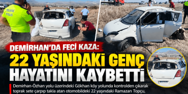 Demirhan’da Feci Kaza Haber Kolajı (1)
