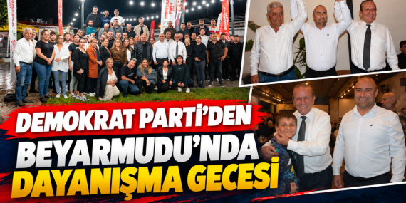 Beyarmudu’nda dayanışma gecesi