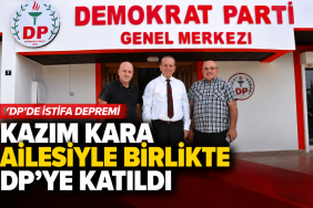 Demokrat Parti Genel Merkezi Önünde Haber Başlığı (1)
