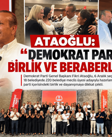 Demokrat Parti’de Birlik ve Beraberlik (1)