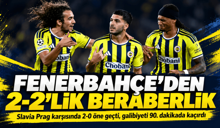 Fenerbahçe’den 2-2’lik Beraberlik (1)