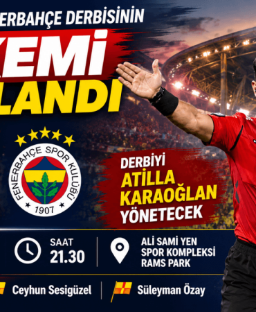 Galatasaray-Fenerbahçe Derbisi Hakemi (1)