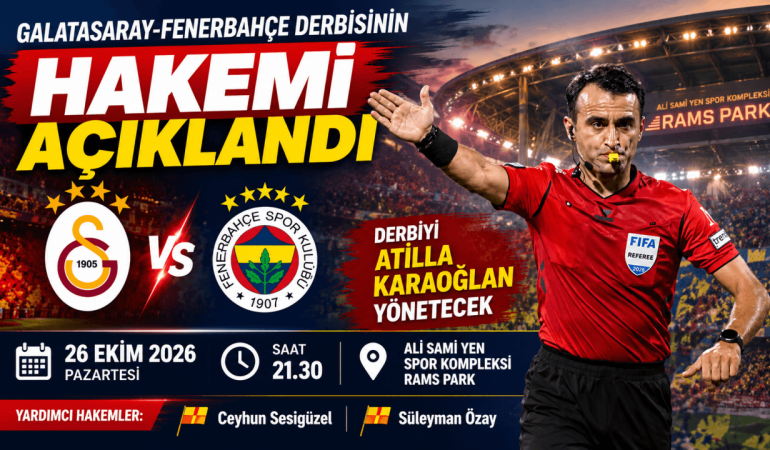 Galatasaray-Fenerbahçe Derbisi Hakemi (1)