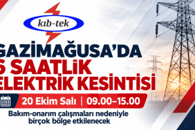 Gazimağusa’da 6 Saatlik Elektrik Kesintisi