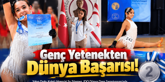Genç Yetenek Su Sönmez’den Dünya Çapında Başarı: İlk Şampiyonasında İkincilik!