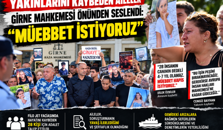 Girne’de Adalet İçin Feryat