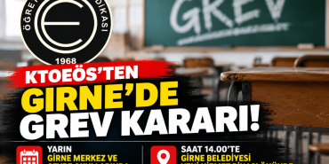 Girne’de Öğretmenler Grevi Duyurusu (1)