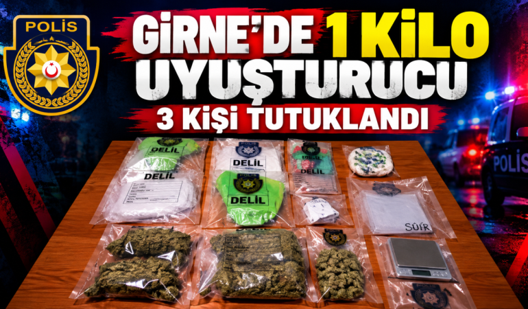 Girne’de Uyuşturucu Operasyonu_ Üç Tutuklama