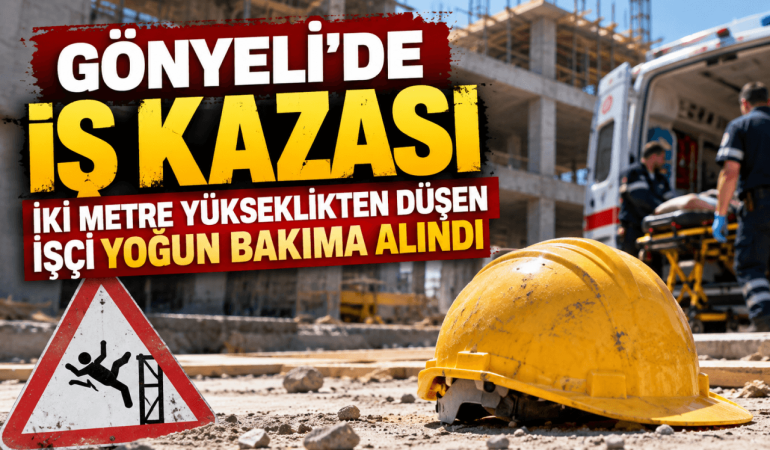 Gönyeli’de İnşaat Kazası Alarmı (1)