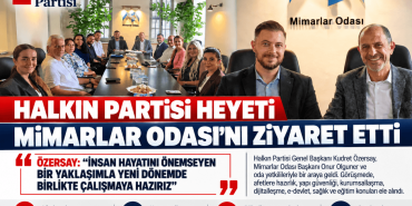 Halkın Partisi Mimarlar Odası Ziyareti (1)