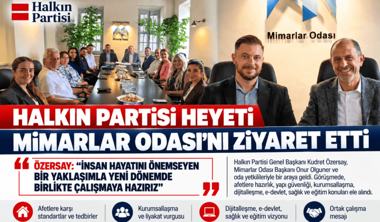 Halkın Partisi Mimarlar Odası Ziyareti (1)