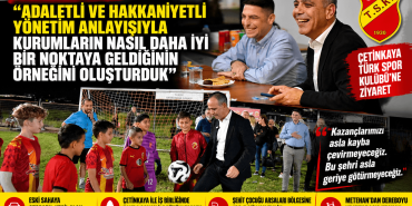 Harmancı’dan Çetinkaya’ya Ziyaret (1)