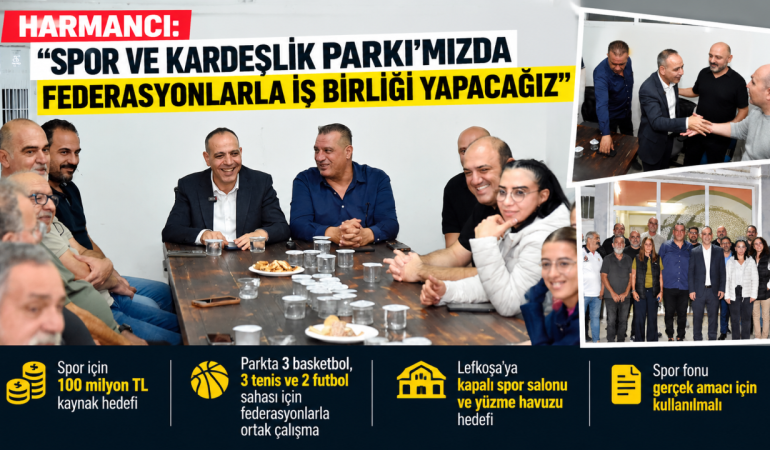 Harmancı’dan Spor ve Kardeşlik Vurgusu