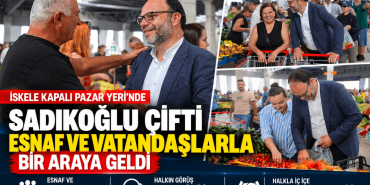 İskele Kapalı Pazarda Esnaf ve Vatandaşlarla Buluşma