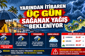 KKTC’de Üç Günlük Sağanak Uyarısı (1)