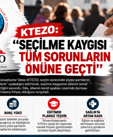 KTEZO’dan Seçilme Kaygısı Uyarısı (1)