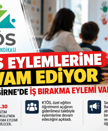 KTÖS Eylemleri Devam Ediyor (1)