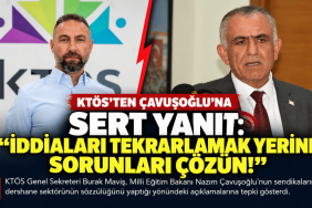 KTÖS’ten Çavuşoğlu’na Sert Yanıt (1)
