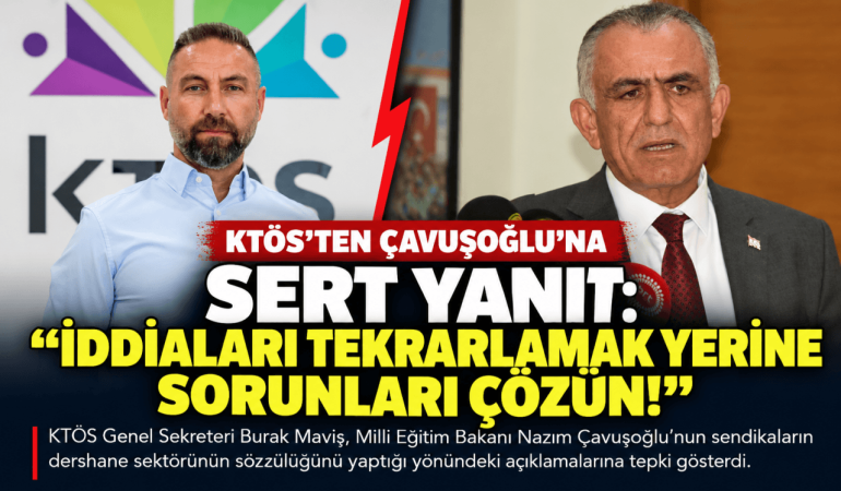 KTÖS’ten Çavuşoğlu’na Sert Yanıt (1)
