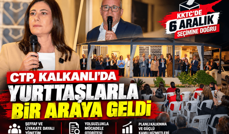 Kalkanlı’da Seçim Buluşması ve Yönetim Vizyonu (1)