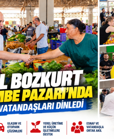 Koral Bozkurt Perşembe Pazarı’nda