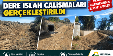 Korkuteli ve Dörtyol’da Dere Islahı (1)