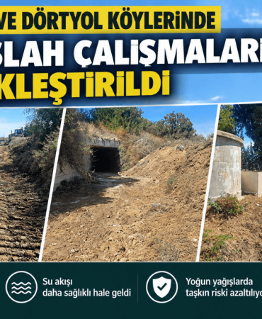 Korkuteli ve Dörtyol’da Dere Islahı (1)