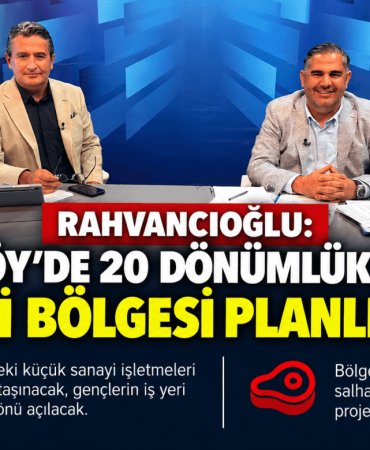 Mavi Stüdyoda Sanayi Bölgesi Gündemi (1)